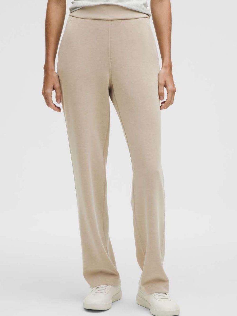 Lululemon Softstreme High-Rise Pants Size 14 Beige/Taupe